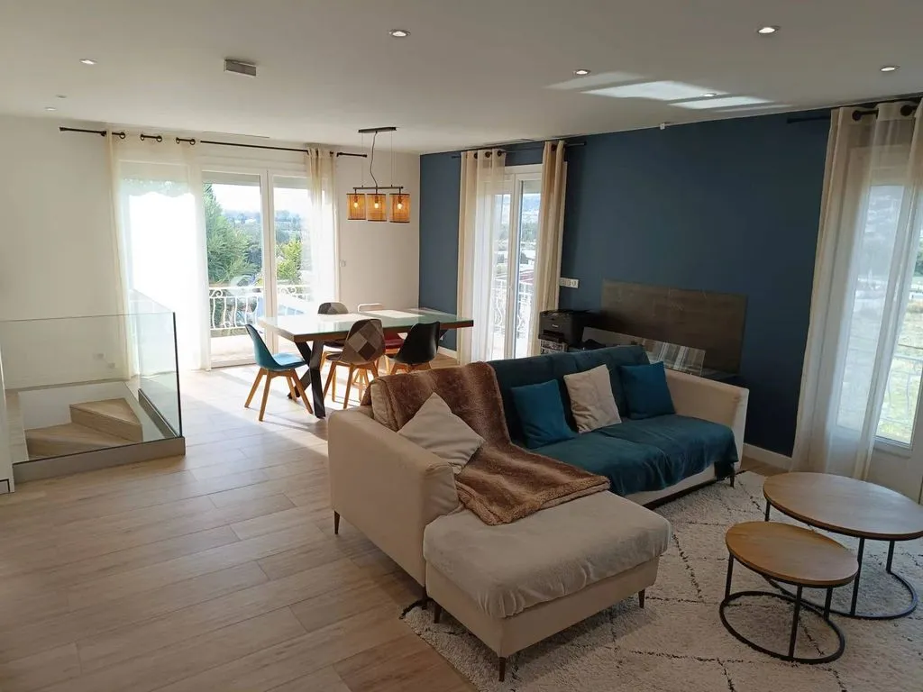Soggiorno - Luxury Villa with Pool in Nice Ouest