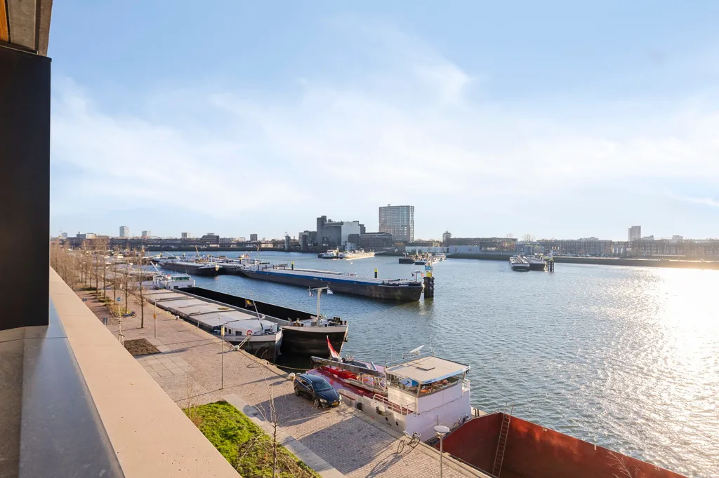 Terrasse - Modern Apartment with Balcony in Rotterdam