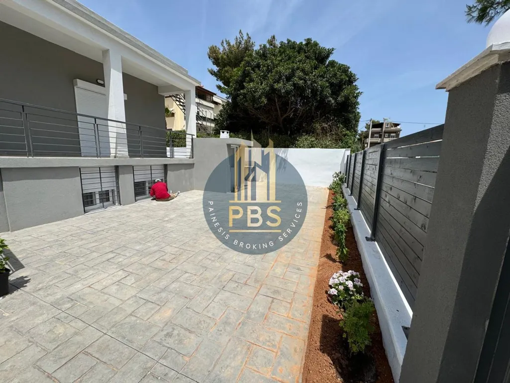 Terrasse - Modern Villa with Pool in Artemida, Loutraki