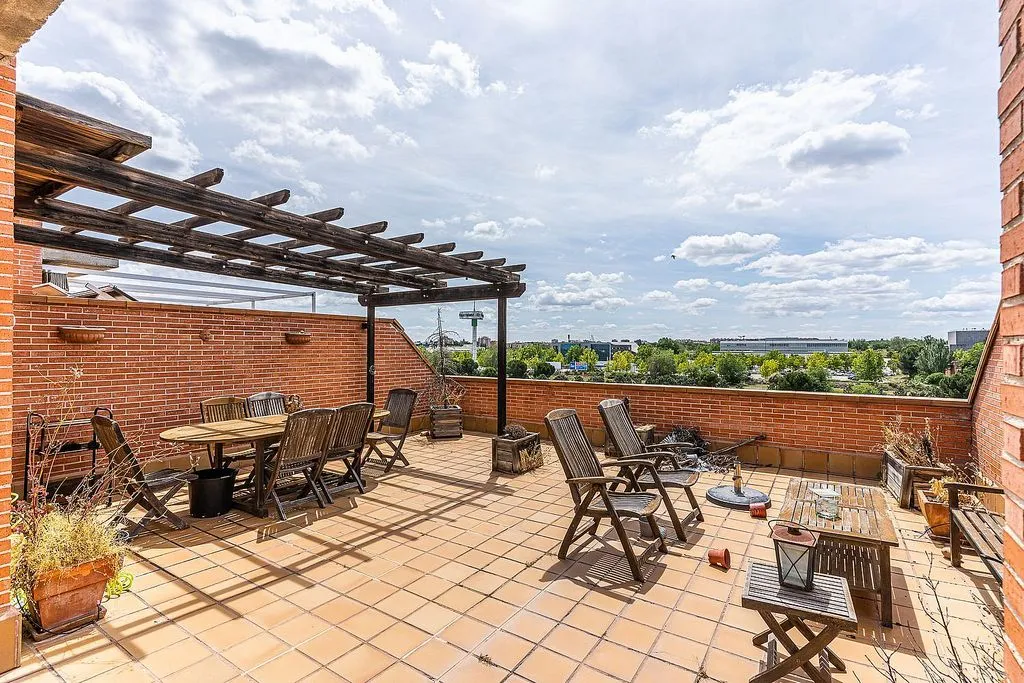 Terrasse - Penthouse with Pool in Prado de Somosaguas