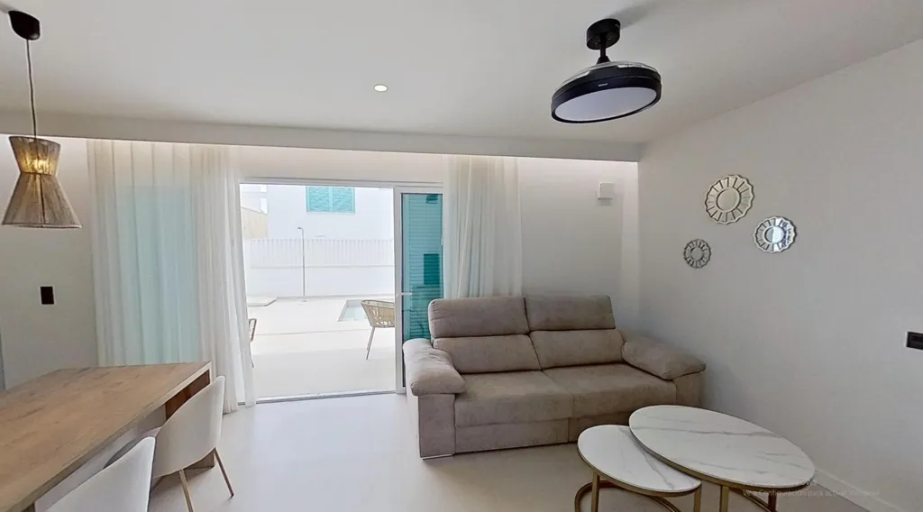 Séjour - Bungalow with Pool in El Mojón, Pilar de la Horadada