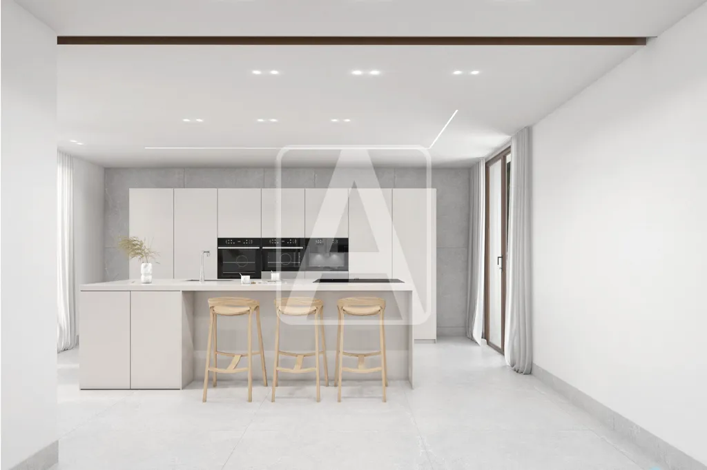 Kitchen - Modern Villa with Sea View in Moraira