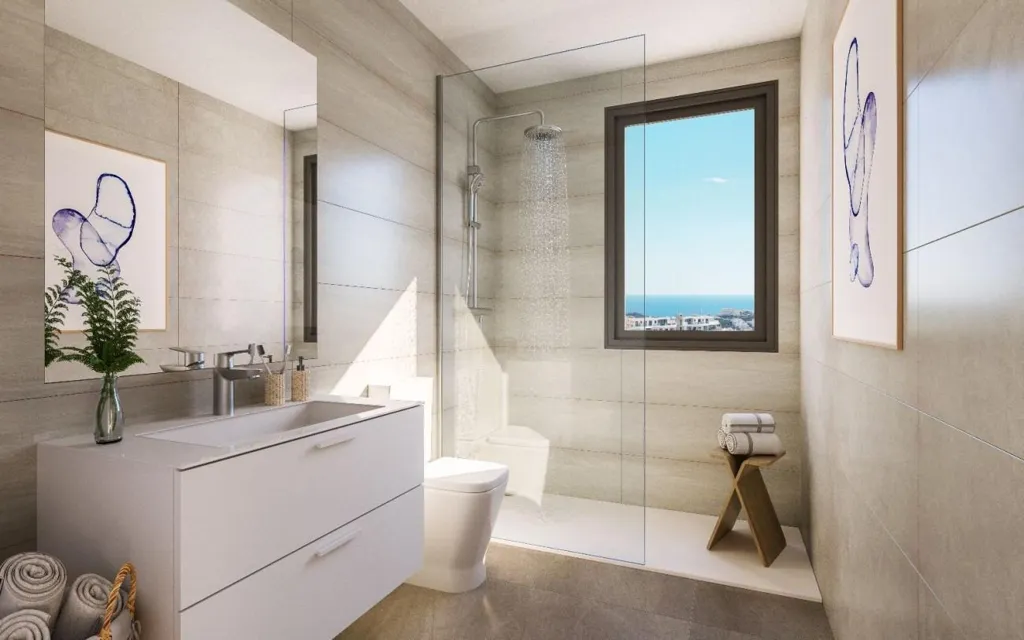 Salles de bain - Contemporary Villa with Pool in Mijas Costa