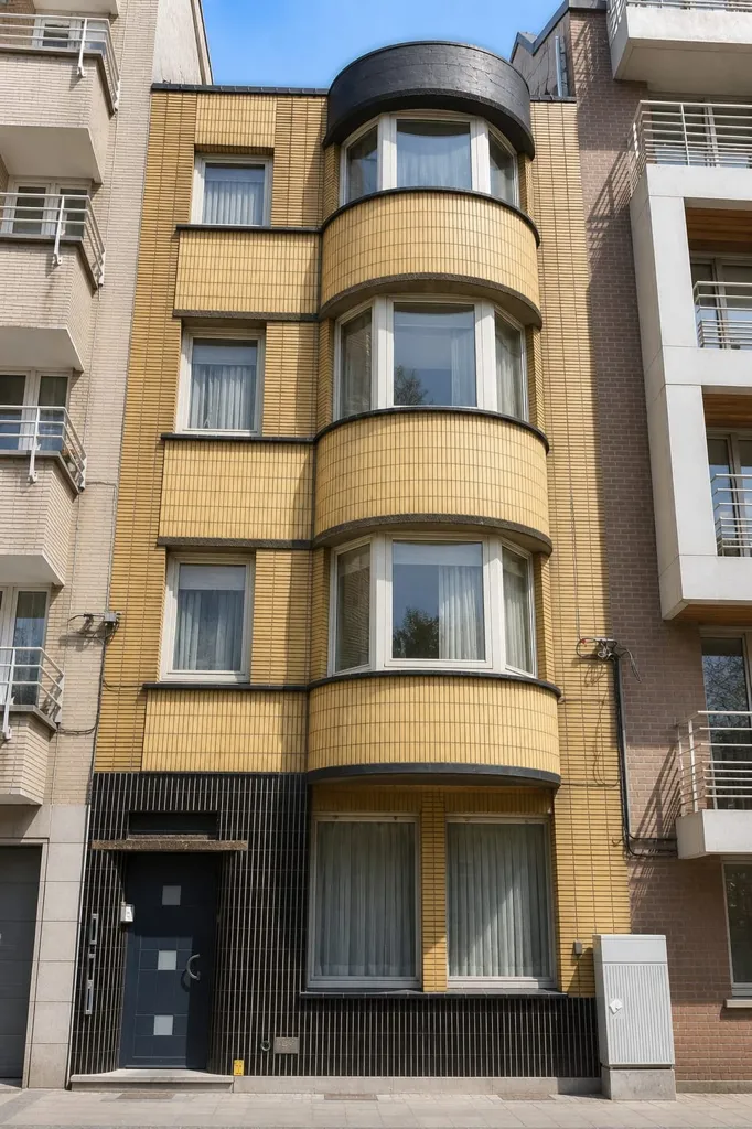 Extérieur - Appartement Rénové avec Terrasse à Oostende