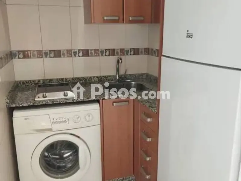 Köök - Studio Apartment with Private Terrace in La Flota