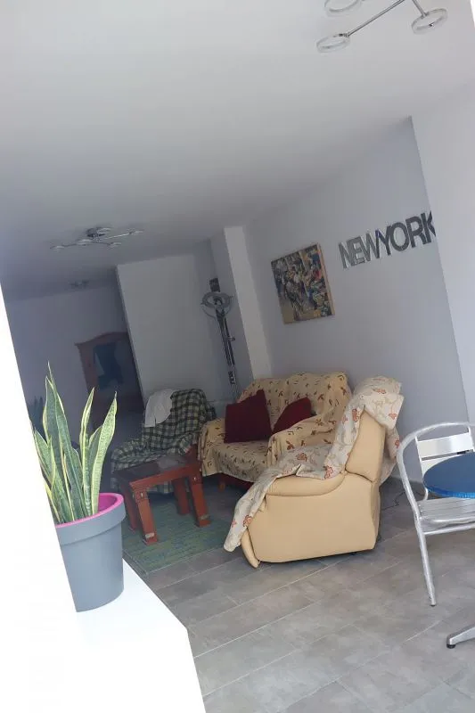 Séjour - Apartment with Terrace in Torremolinos Centre