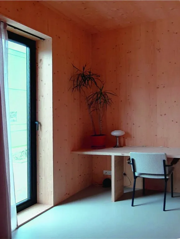 Kabinet - Gloved-in CLT Apartment in Amsterdam North