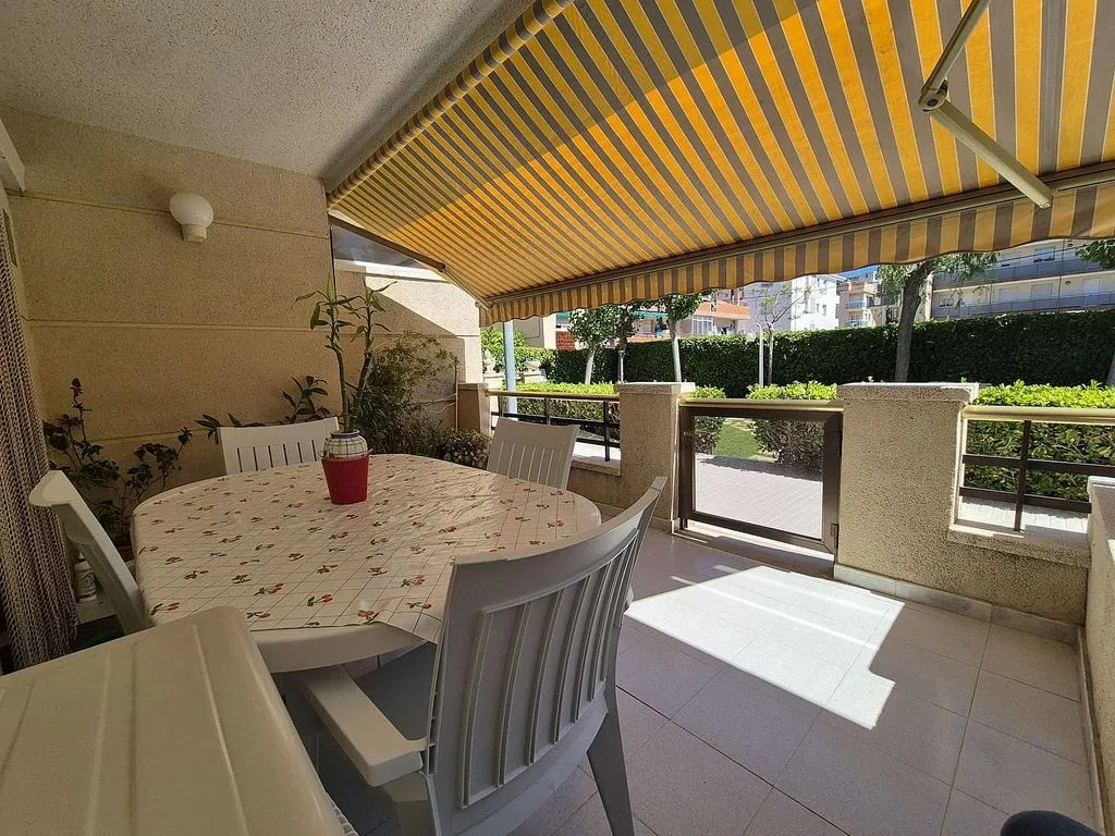 Terrasse - Apartment with Pool and Terrace in Coma-Ruga