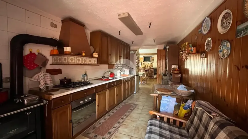Kitchen - Semi-detached House with Garden in Bagnolo Piemonte