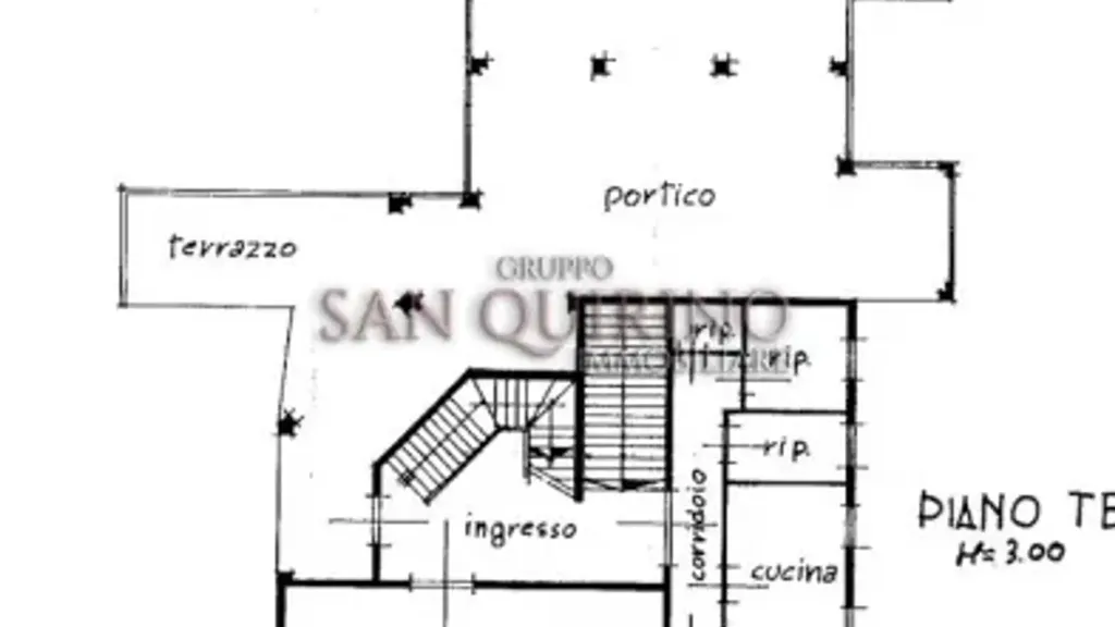 Plan - Luxury Villa with Private Garden in Maranello