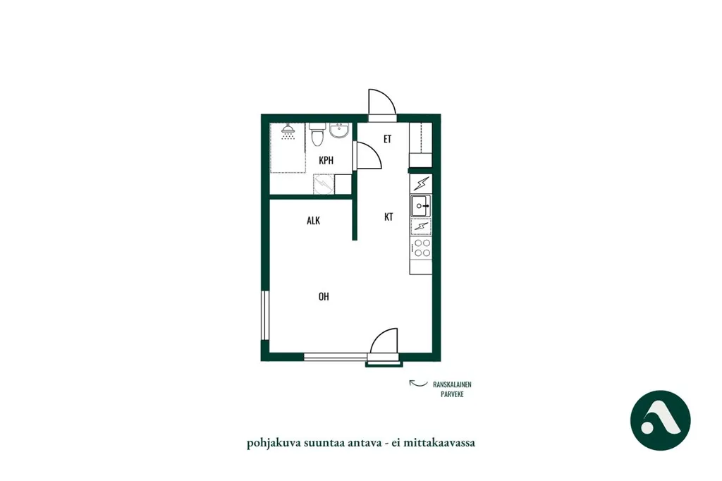 Plan - Appartement à Tampere