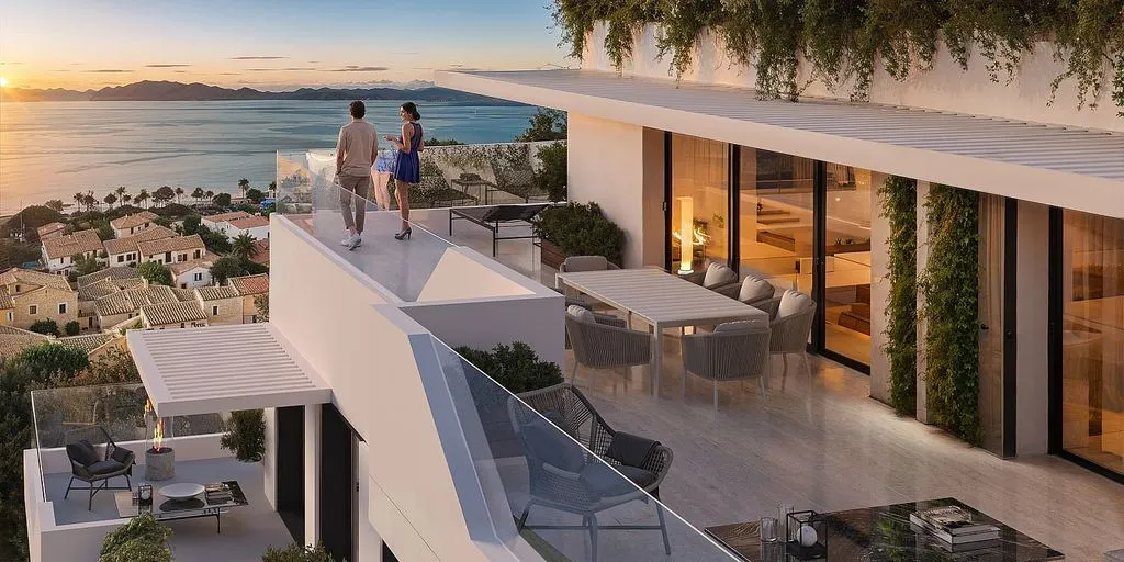 Terrass - 3-Bed Apartment with Pool in Mijas