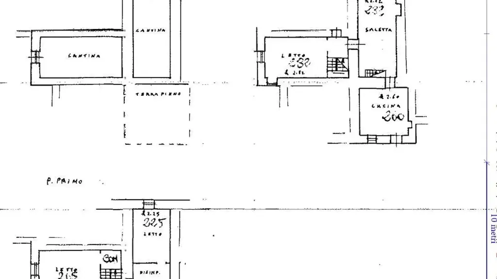 Floor Plan - House Portion with Mountain View in Fanano