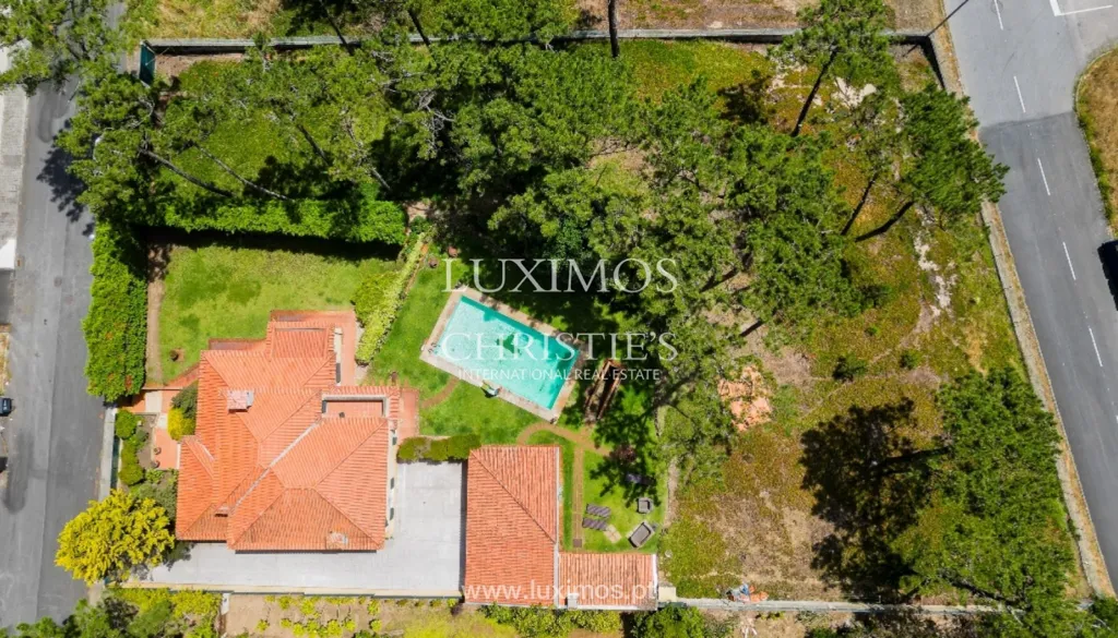 Vista aerea - Villa with Pool and Garden in Esmoriz