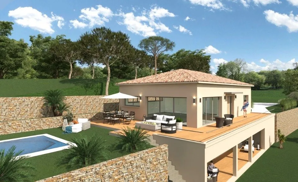 Villa Moderne à Construire à Collobrières