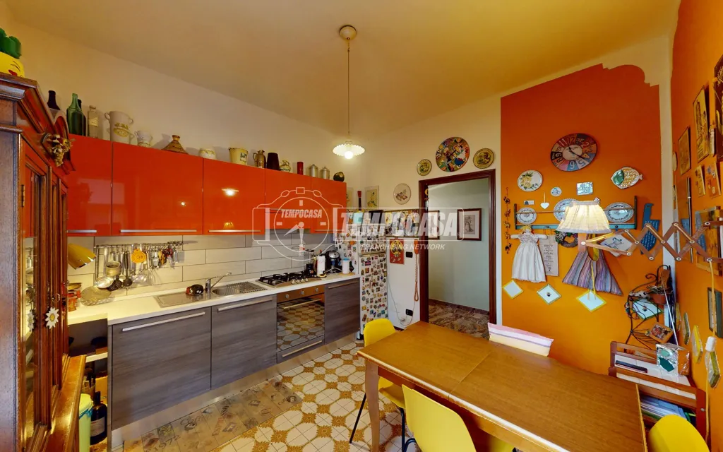 Cuisine - Spacious Apartment with Two Terraces in Favria