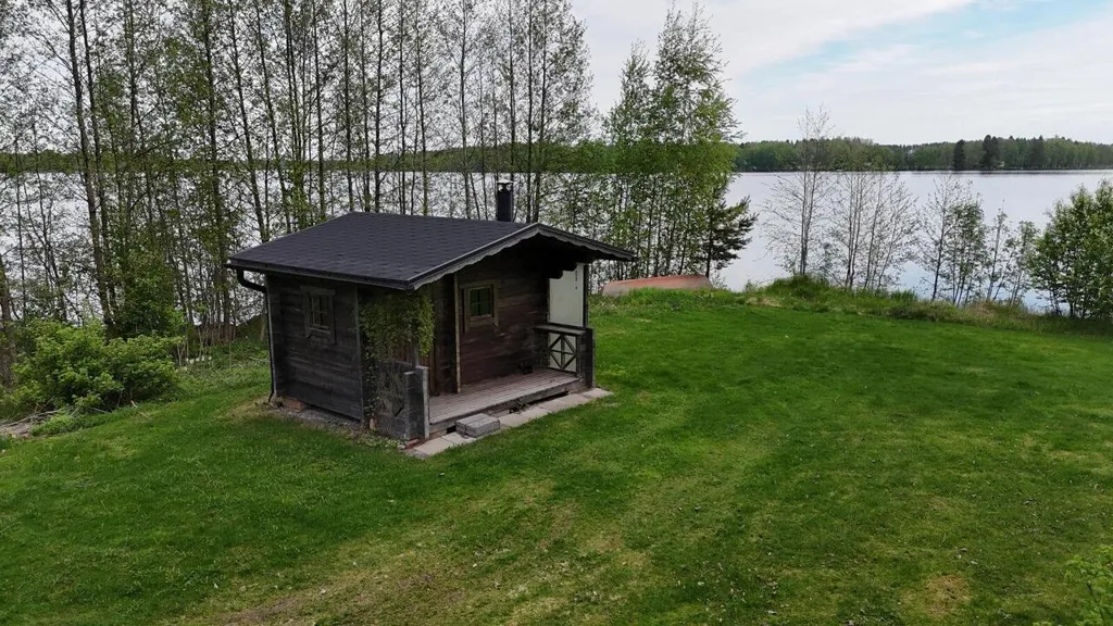 Vista aerea - Year-Round House with Lake View in Finland