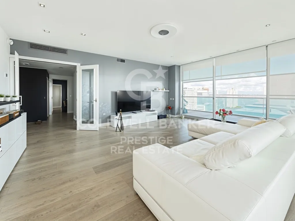 Séjour - Beachfront Apartment with Pool in Barcelona
