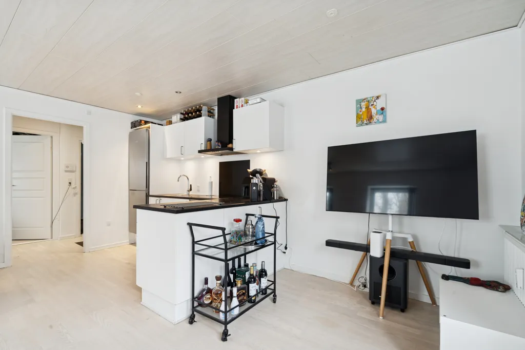 Cuisine - Apartment with Balcony in Randers