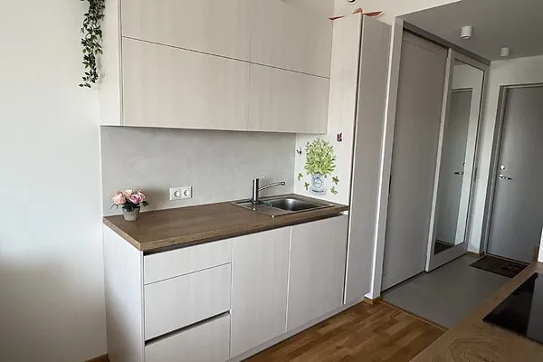 Cucina - Apartment with Balcony in Tartu