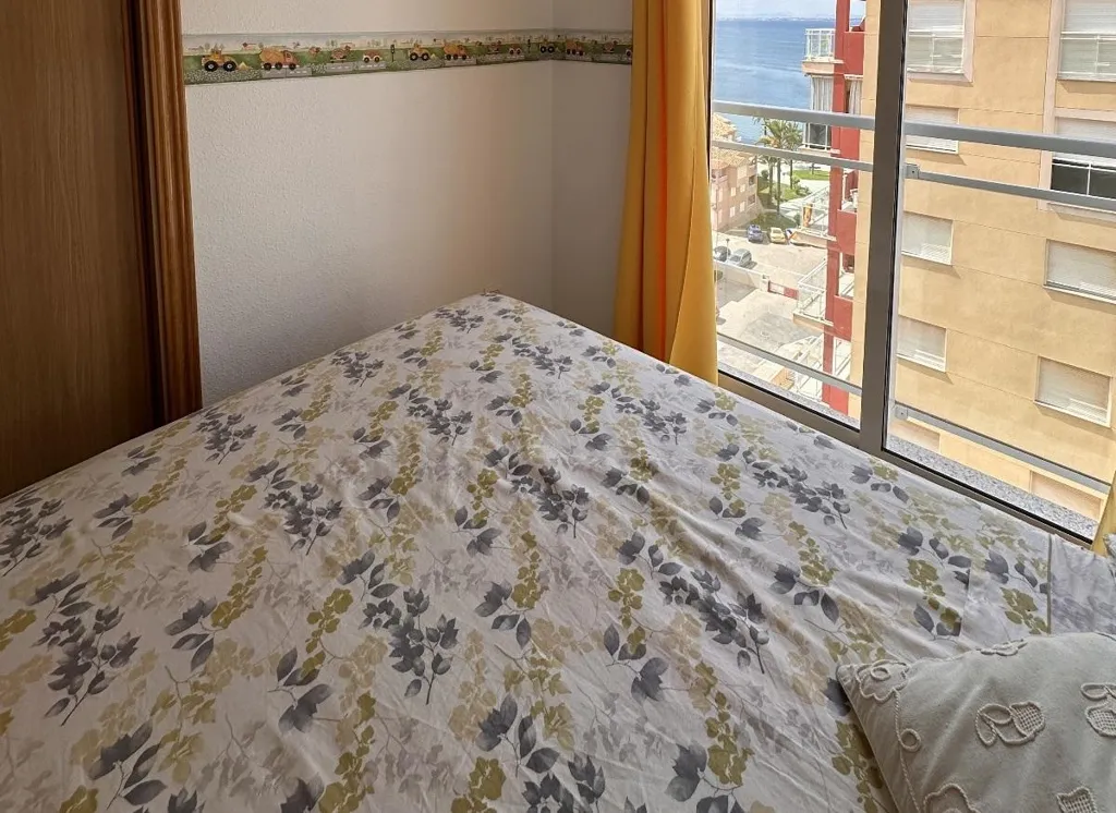 Bedrooms - Apartment with Pool and Terrace in San Javier