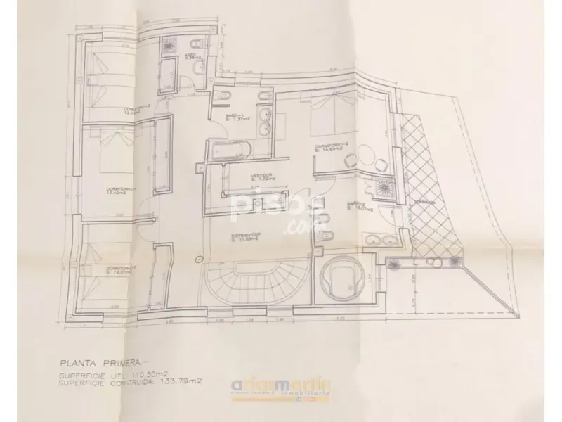 Plan - Chalet with Pool in Machacón, Salamanca