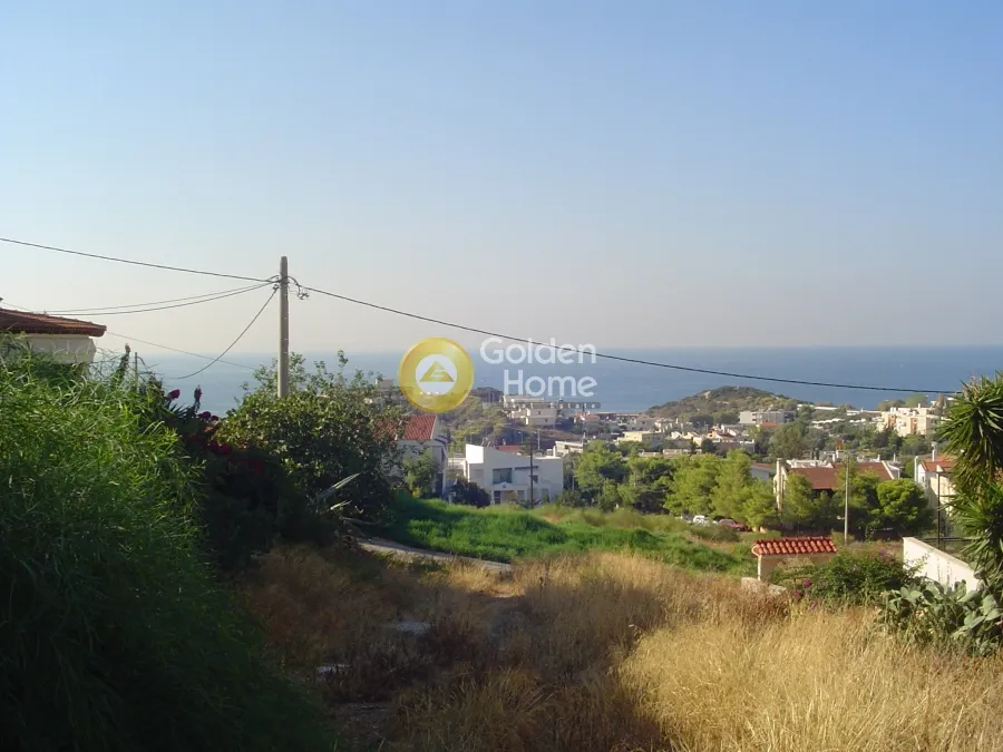 Aed - Plot with Sea View in Anavyssos - Agios Nikolaos