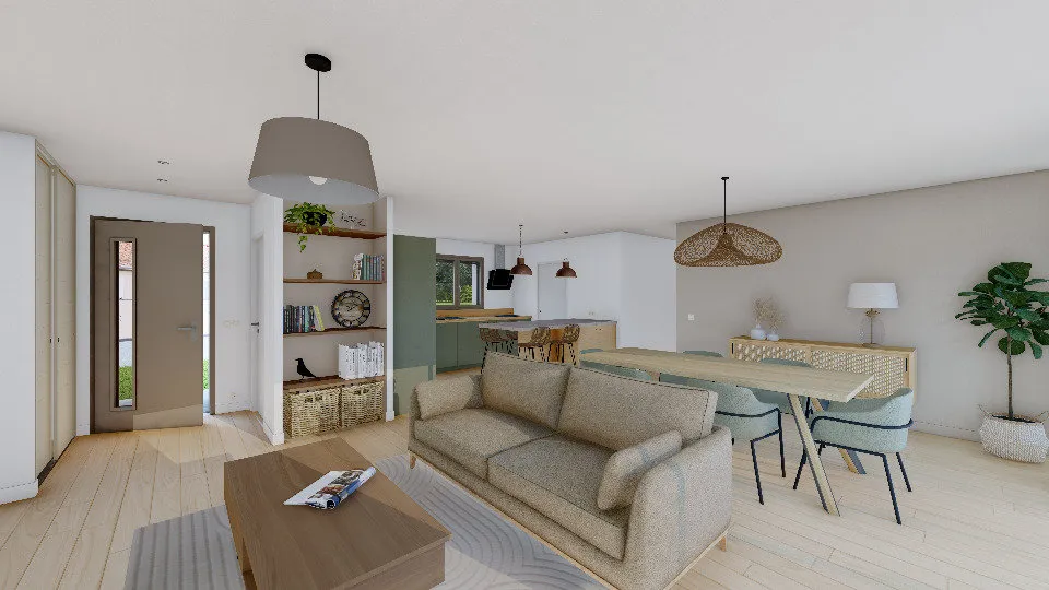 New Build House with Garden in Messas