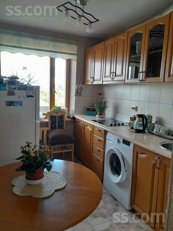 Cucina - 1-Bedroom Apartment with Balcony in Jugla, Riga