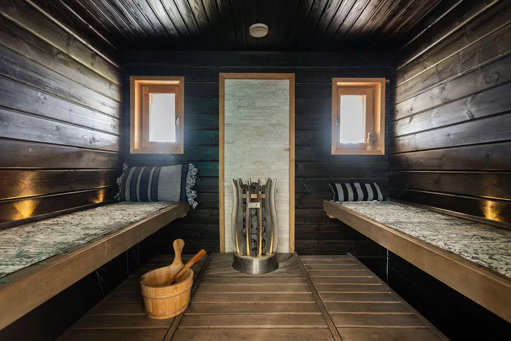 Pièces - Modern Log Cabin with Sauna in Inarijoki