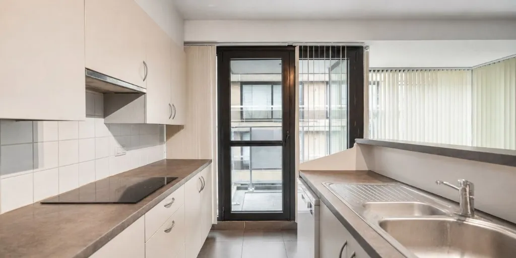 Cucina - Apartment with Sea View in Blankenberge