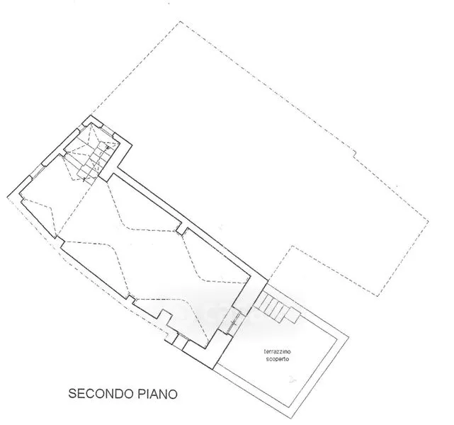 Floor Plan - Historic Palazzo with Panoramic View in Cisternino