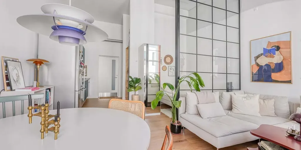Séjour - One-Bedroom Apartment in ObelHus, Aalborg