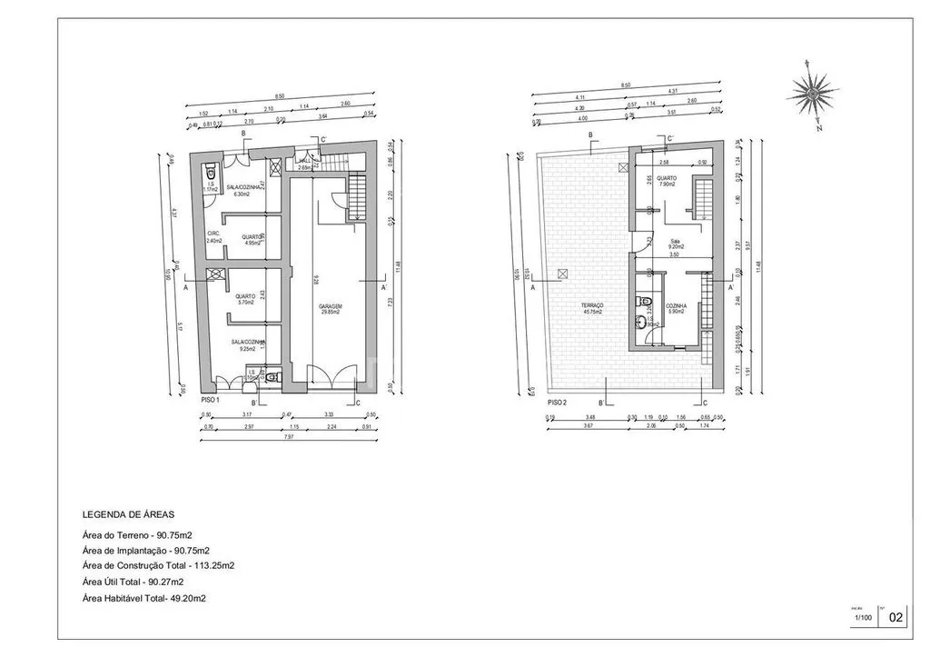 Plaan - Approved Villa with Pool in Olhão