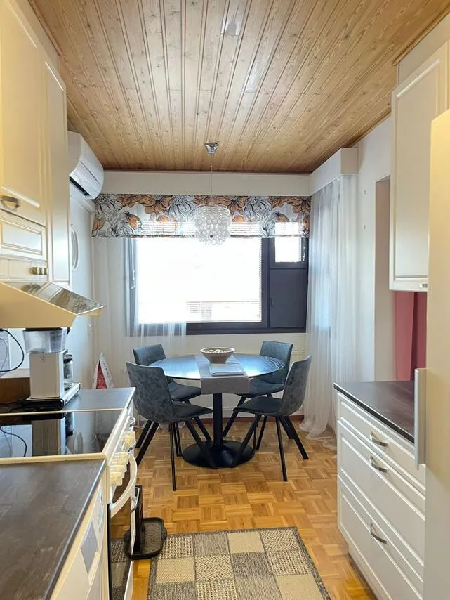 Cuisine - Modernised Apartment with Sauna in Iisalmi