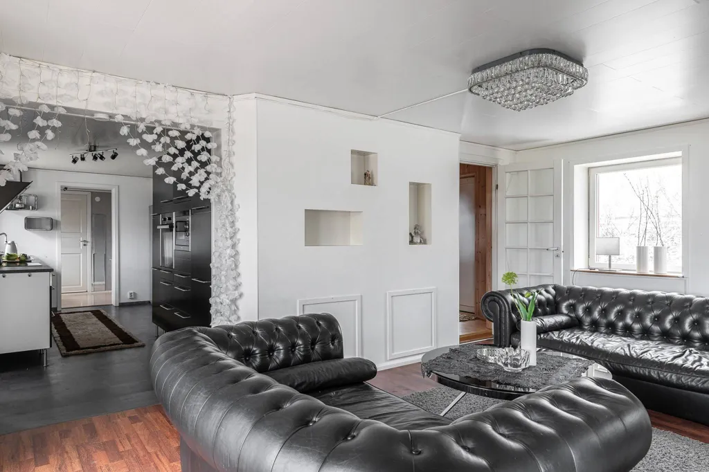 Séjour - Spacious Villa with Large Garden in Hanaskog
