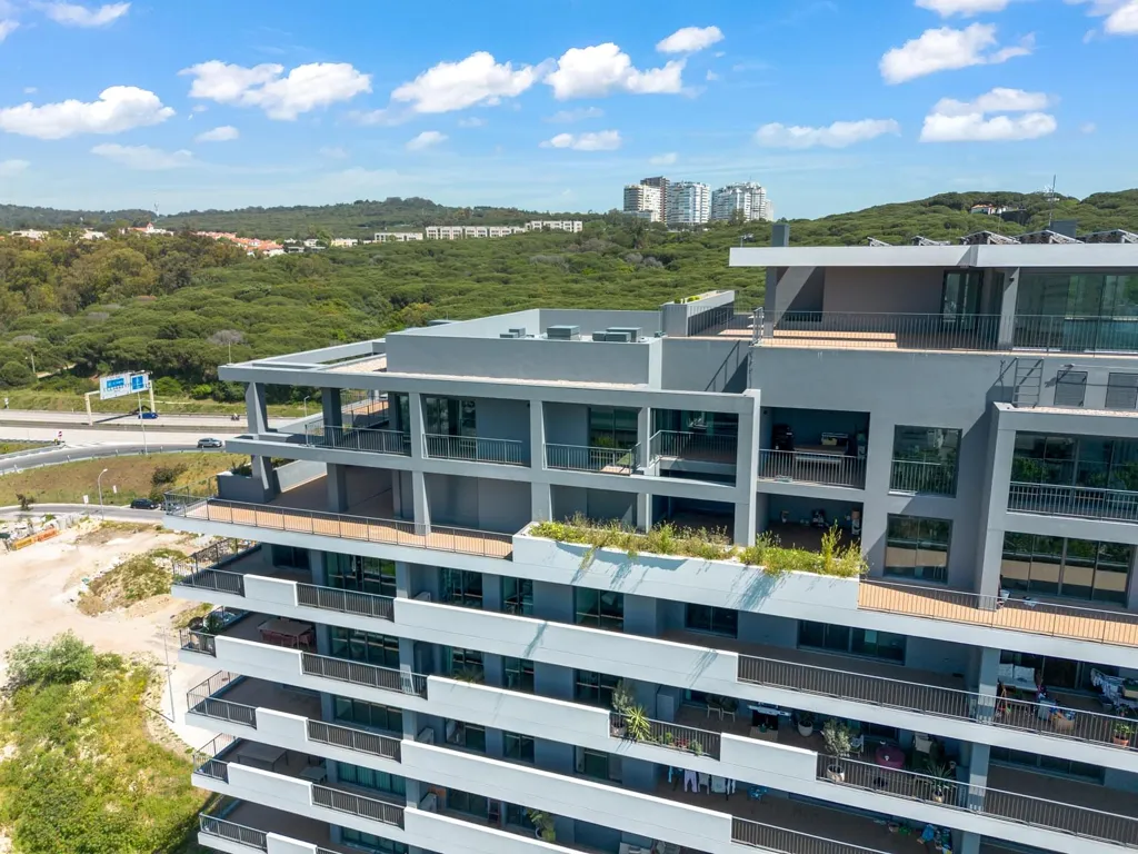 Vue aérienne - Penthouse with Pool in Miraflores, Oeiras