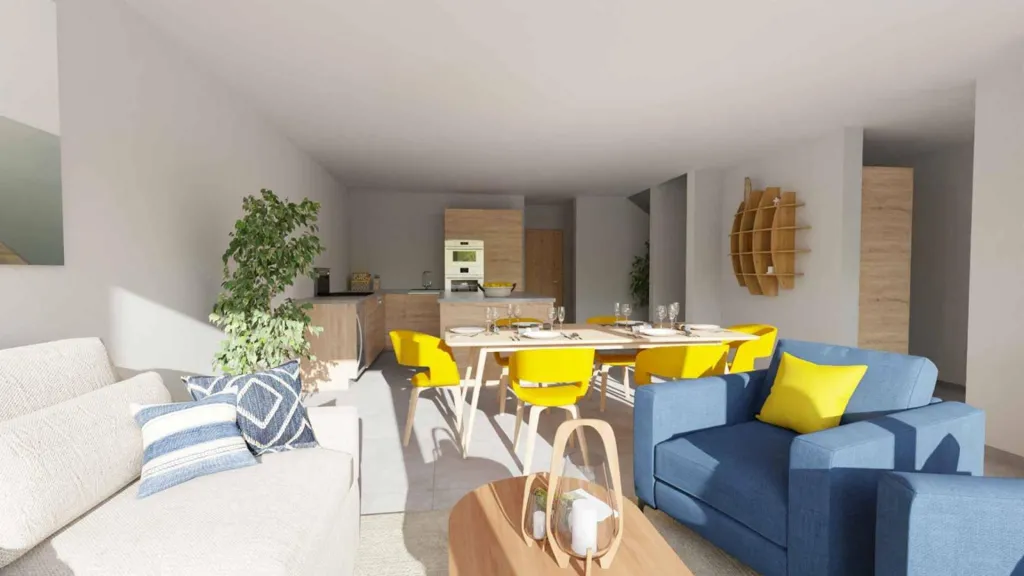 Villa contigua nuova con giardino a Evionnaz
