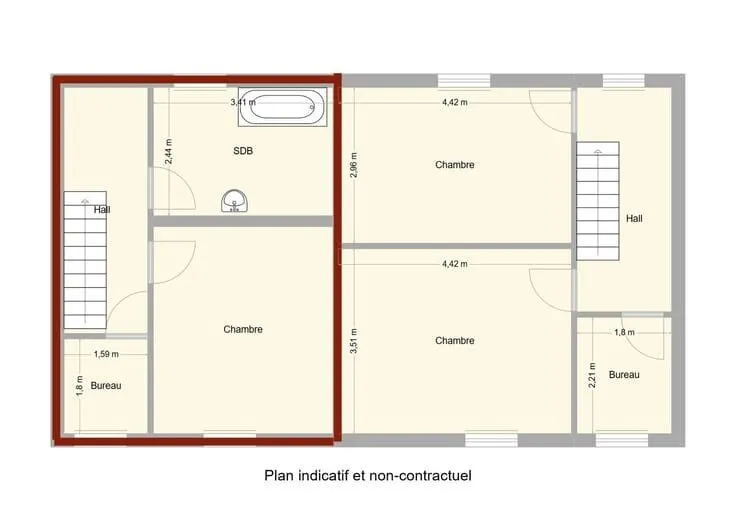 Maison 3 chambres à Lonzée