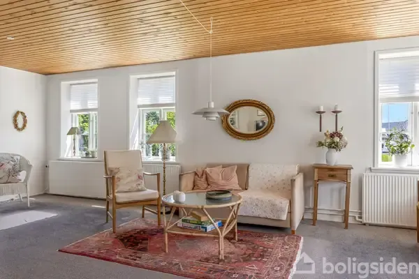 Living Room - Villa with Garden in Møgeltønder
