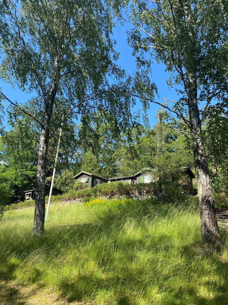 Garden - Cottage with Two Guesthouses on Helgö