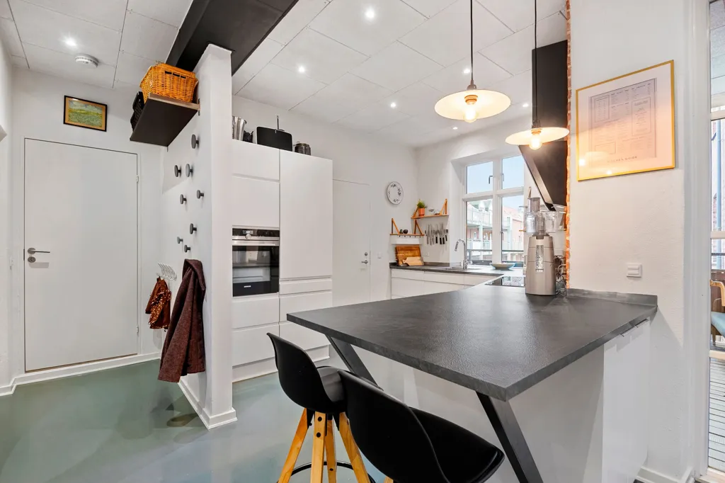 Cuisine - Renovated New York Style Apartment in Esbjerg Centre