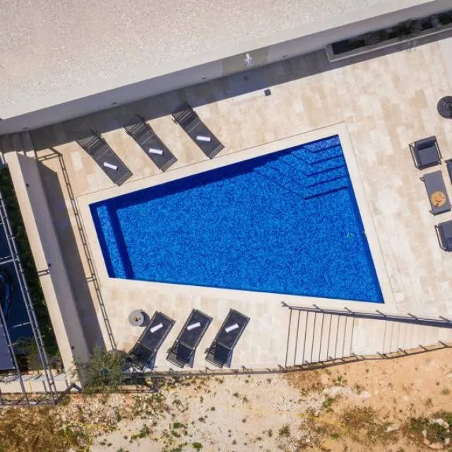 Õhuvaade - Luxury Villa with Spa in Supetar, Brač