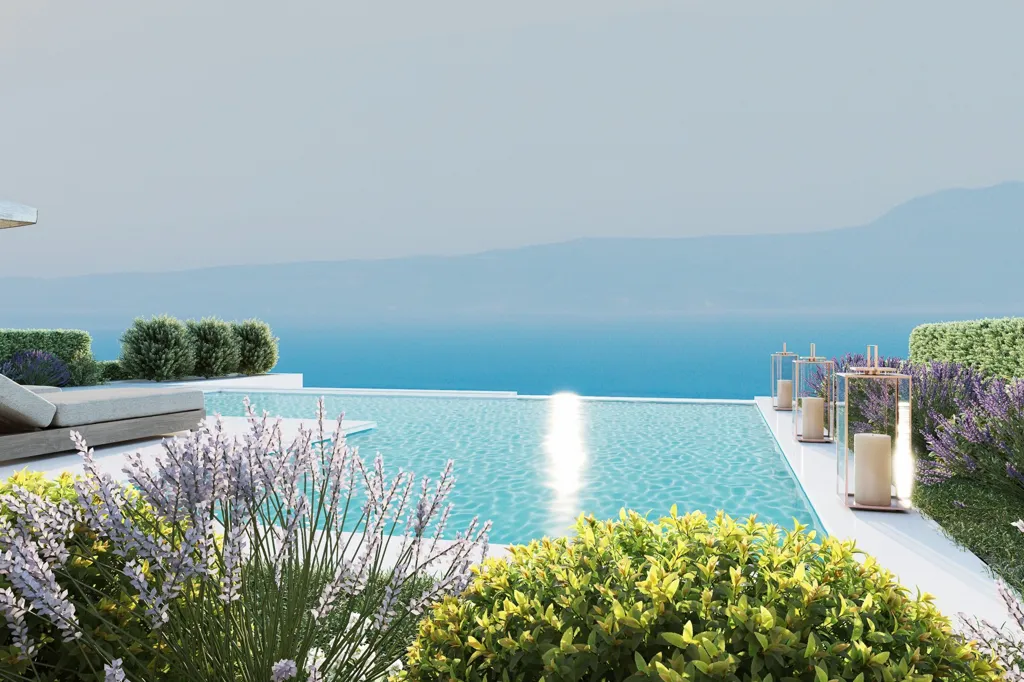 Pool - Luxury Villa with Private Pool in Hanioti
