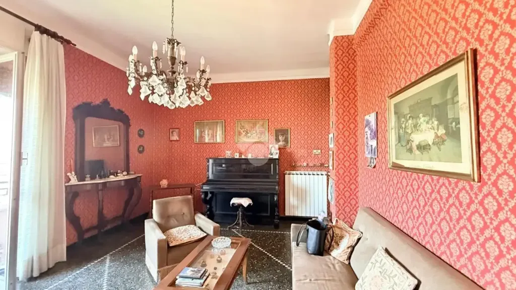 Séjour - Apartment with Sea View in Genoa