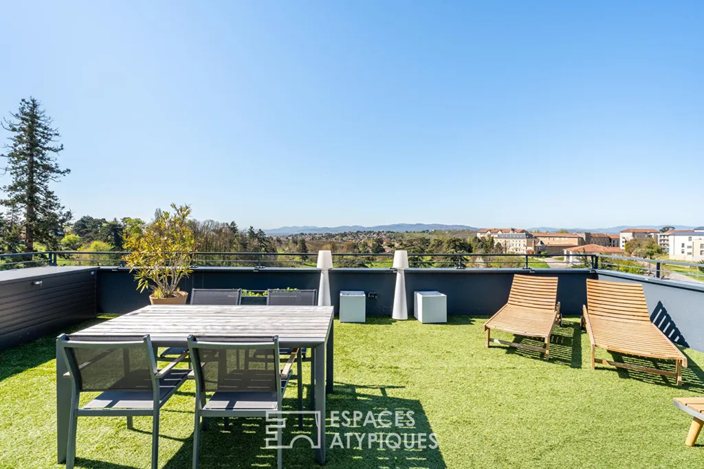 Terrazza - Apartment with South Terrace in Limonest