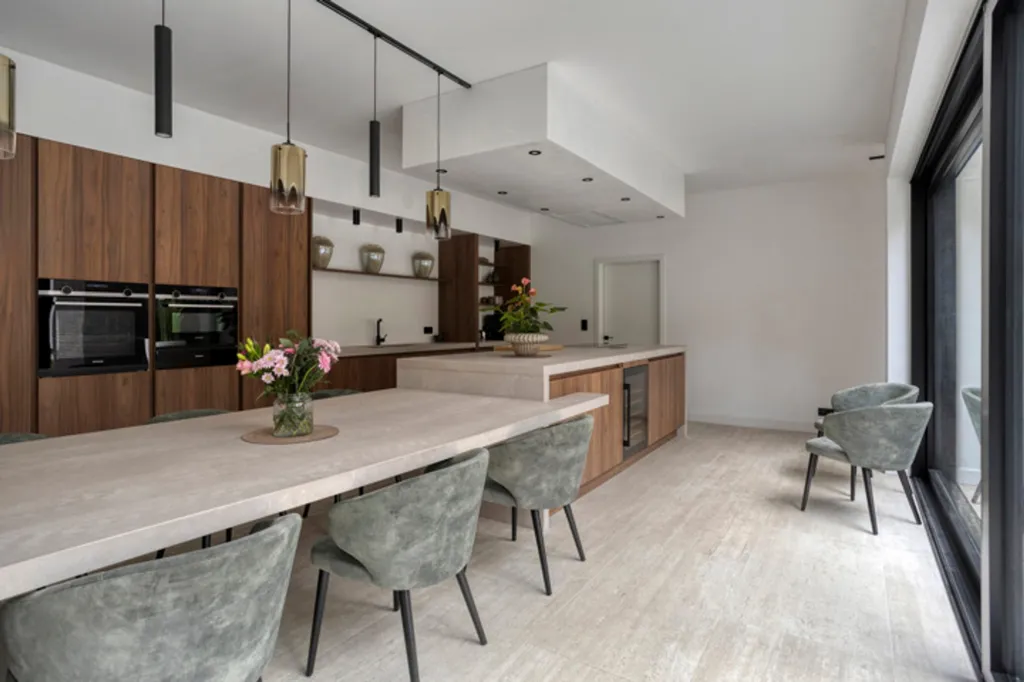 Cucina - Villa with Pool and Office in Grobbendonk