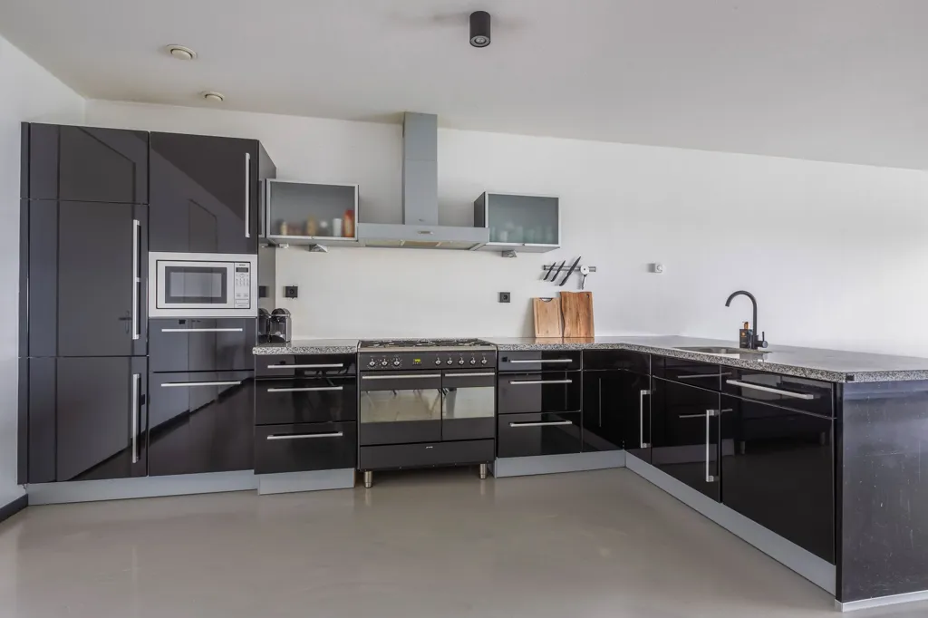 Cuisine - Penthouse with View in Amsterdam West