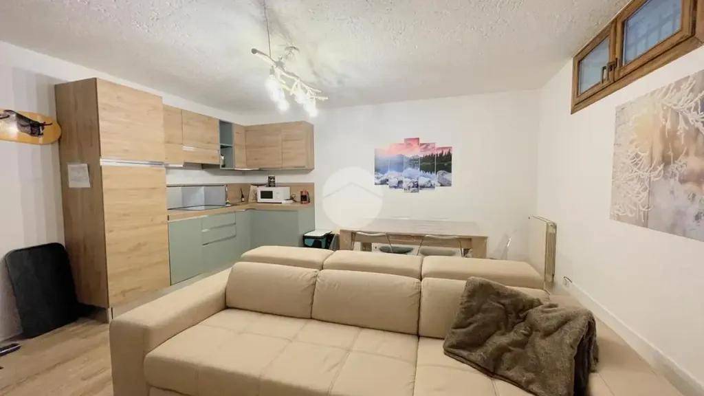 Wohnzimmer - Rented Duplex with Garden in Temù