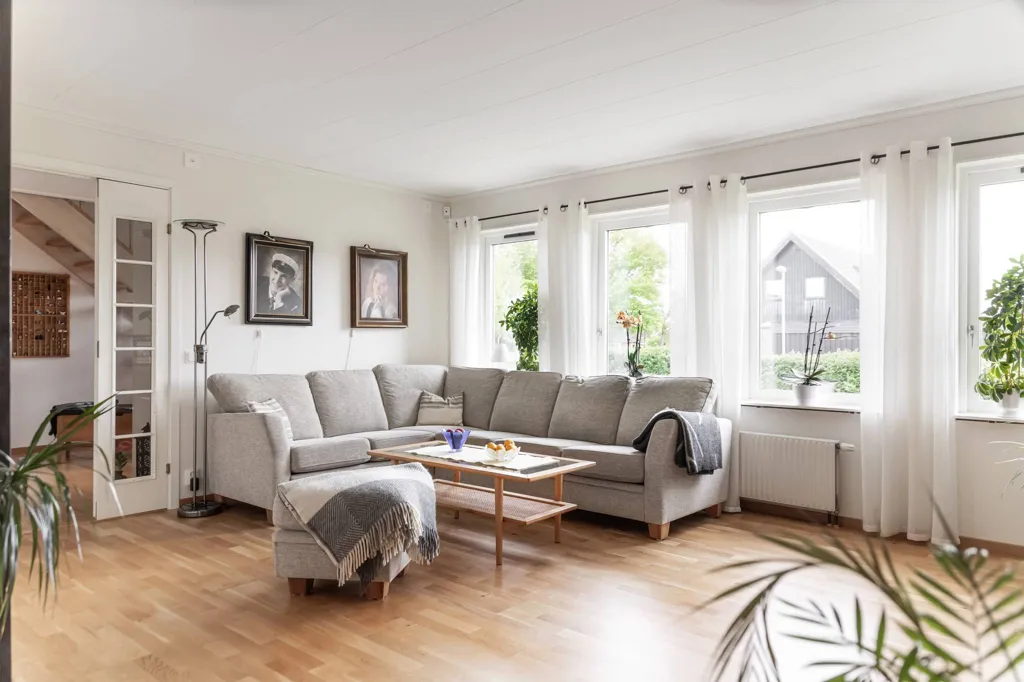 Séjour - Renovated Villa with Garden in Össjö